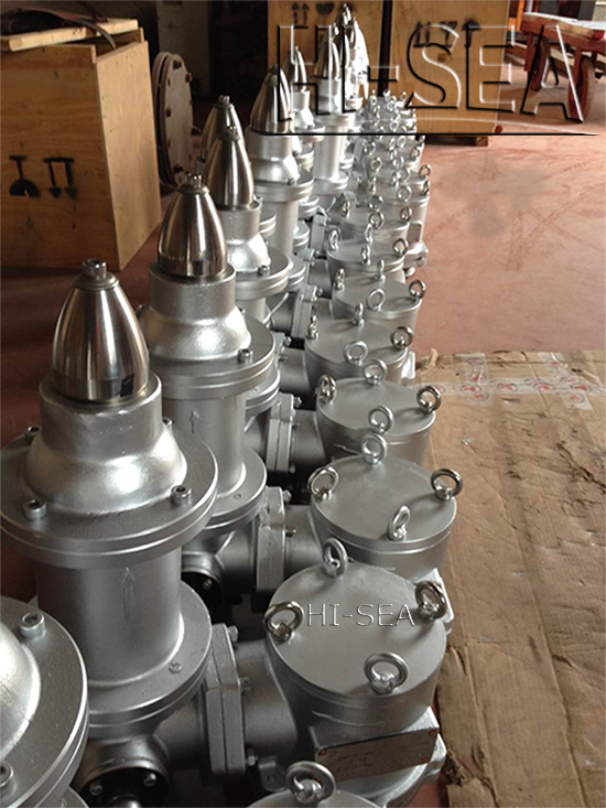 Oil Tanker Pressure Vacuum Valve in factory